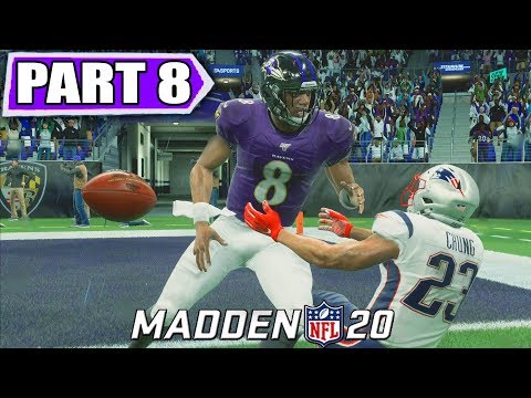 Lamar Jackson Madden 20 Career Mode Ep 8 - 3 RUSHING TOUCHDOWNS & A HUGE MISTAKE!