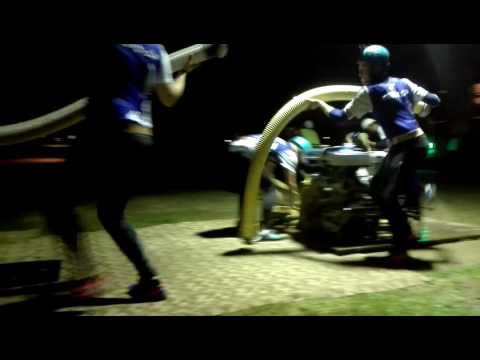 SDH Košťálov muži - Noční Želechy 2016 - široké hadice