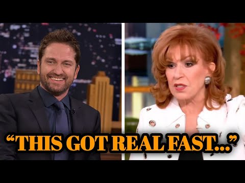 Gerard Butler vs Joy Behar on The View Show: Scottish Fire On Air