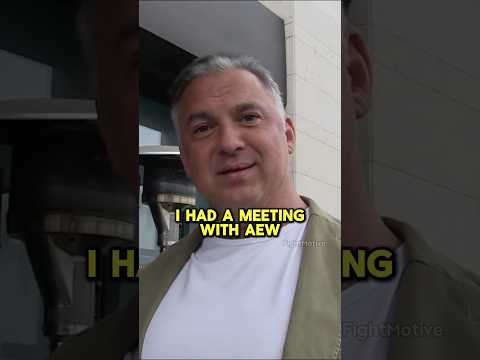 Shane McMahon REVEALS AEW Meeting 😱🤯 #wwe #wrestling