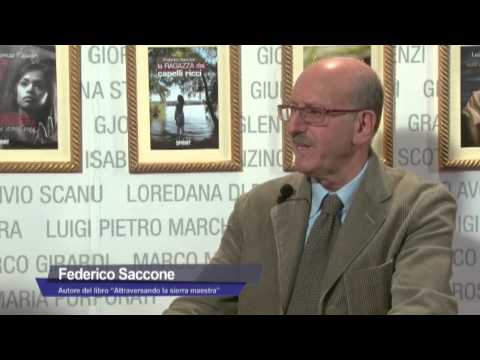 Intervista a Federico Saccone nello spazio BookSprint Edizioni al Palafiori di Sanremo