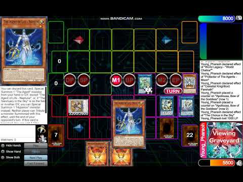 World Chalice Agents Combo - Extra deck lock + Counter Trap end board