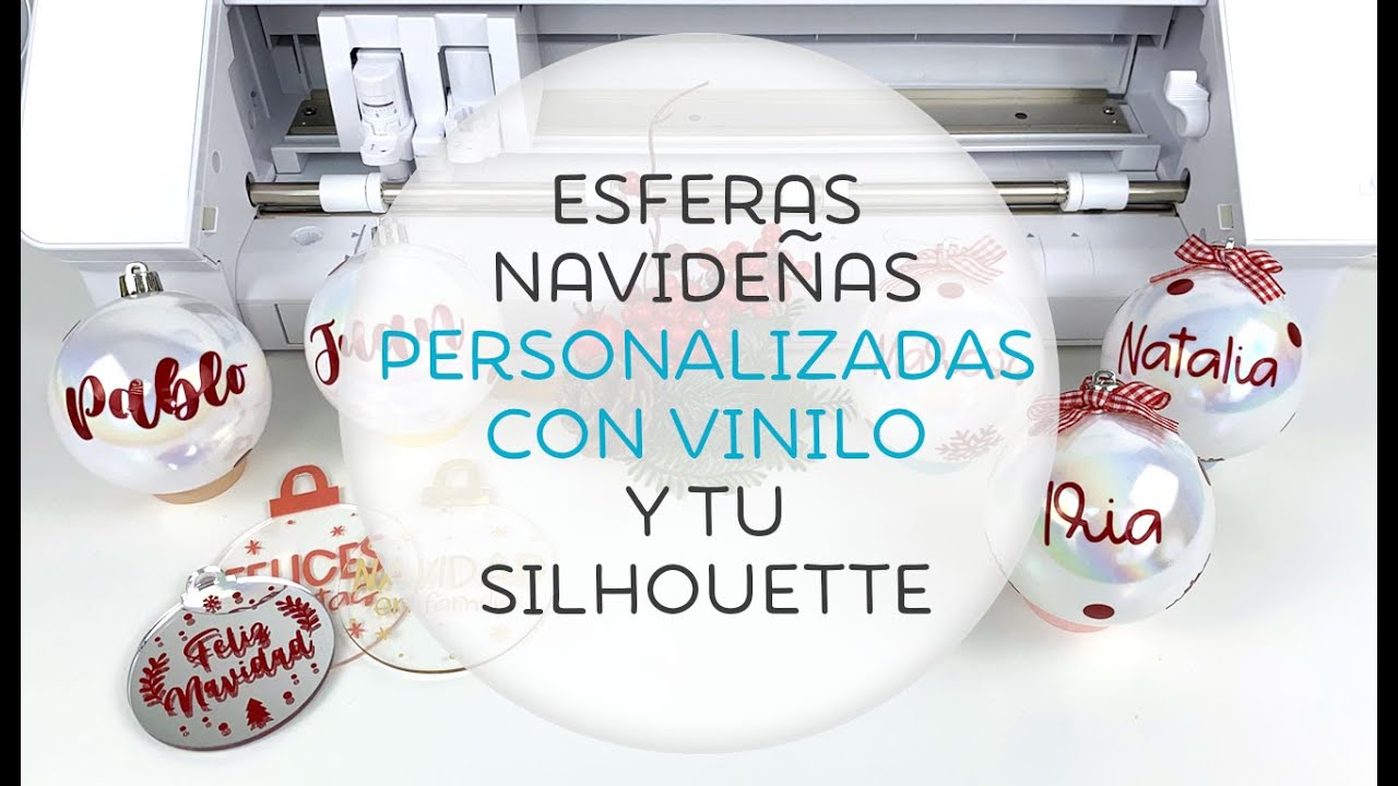 Watch Tutorial esferas navideñas con vinilo y tu Silhouette Now Tutorial esferas navideñas con vinilo y tu Silhouette