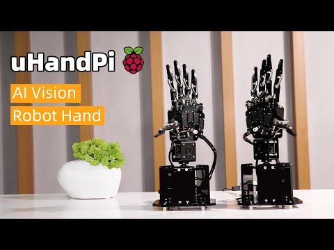ROBOT HUMANOIDE CONSTRUCTION ET PROGRAMMATION BRAS MAIN HIWONDER UHANDPI RASPBERRY PI 4B 4 GO ROBOTIC HAND AI VISION PYTHON_4