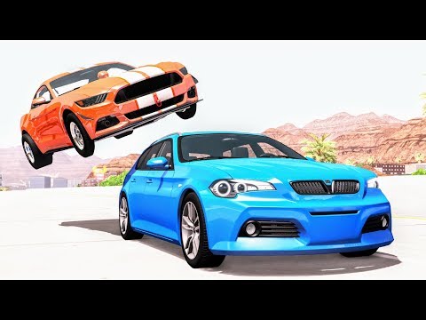 High Speed Traffic Crashes #37 - BeamNG Drive | CrashBoomPunk