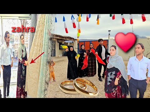 A Romantic Day for Hassan & Zahra: Pre- Wedding Tests & Buying Nomadic Wedding Dresses