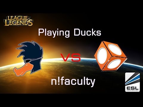EPS Spring 2014 LoL Cup #3 - Playing Ducks vs n!faculty [Finale]