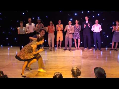 ESDC 2013 - All Star Lindy Hop Jack & Jill - Finals - Soochan Lee & Annie Trudeau