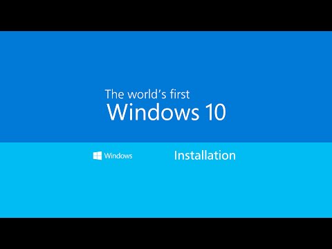 comment installer windows 10