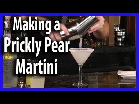 How to Make a Prickly Pear Martini - Simple at Home Drink Recipe