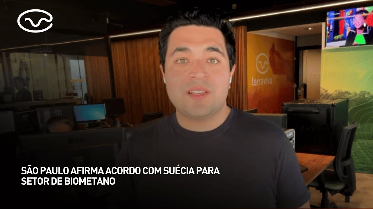 São Paulo firma acordo com Suécia para setor de biometano