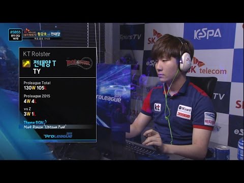 [SPL2015] Losira(MVP) vs TY(KT) Set1 Coda -EsportsTV, Starcraft 2