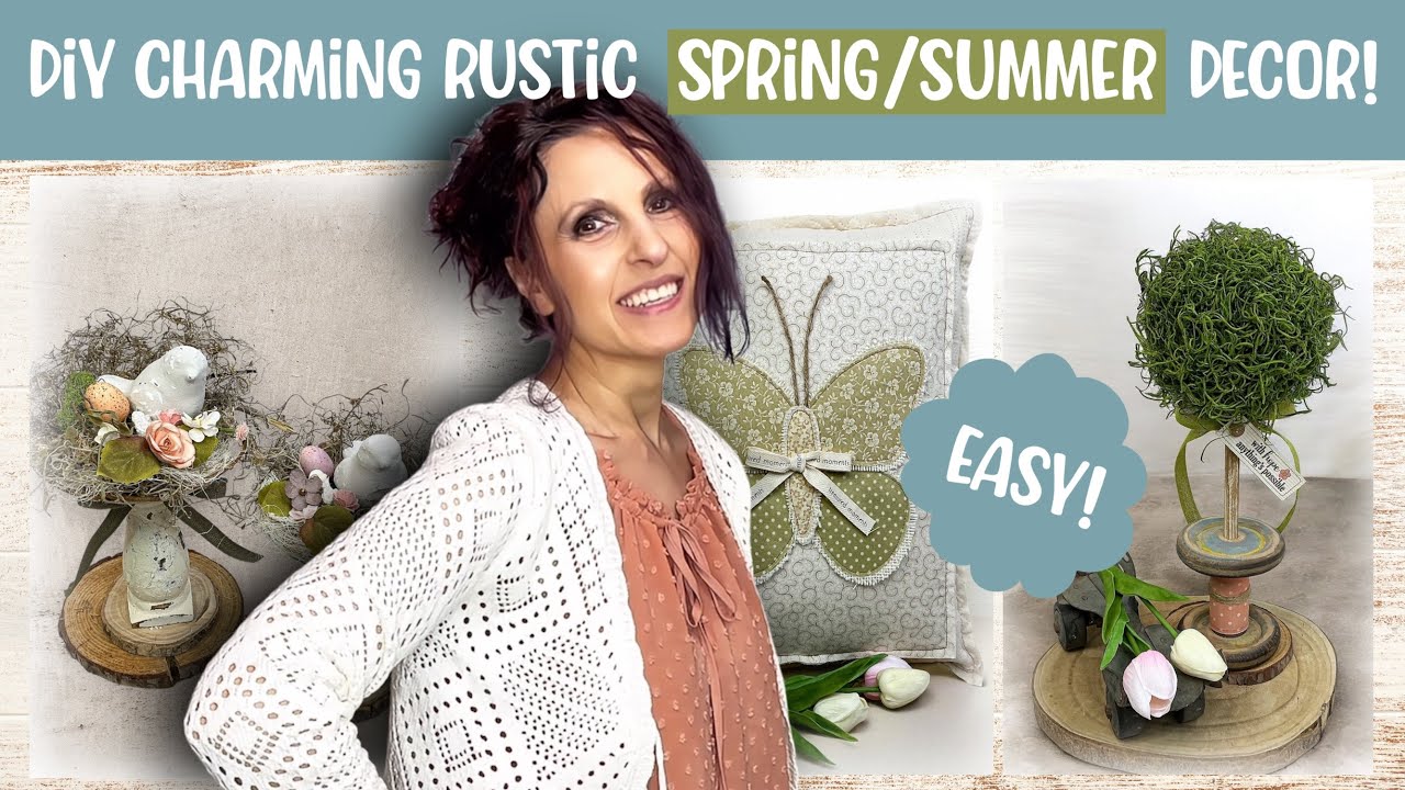 These High-End Rustic Farmhouse DIY’s Will Enhance Your Space! | DIY Spring/Summer Crafts