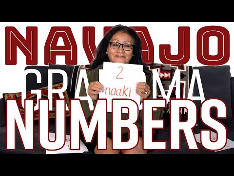 How To Count to 10 in Navajo Language / Diné Bizaad