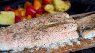 Maple Lemon Glazed Salmon