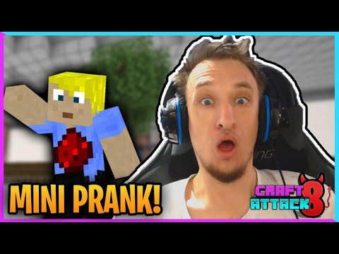 MINI Prank an Spark  & Sinticas Reaktion | Craft Attack 8 mit SparkofPhoenix, Sintica und TheJoCraft