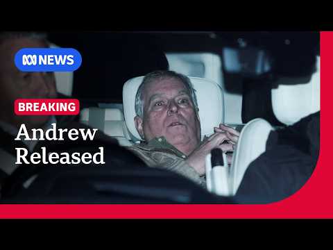 Former Prince Andrew released after arrest | ABC NEWS