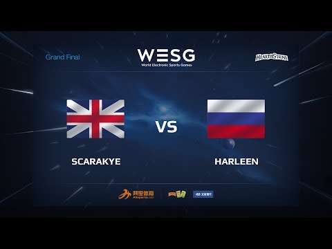 Scarakye vs harleen, WESG 2017 Grand Final Hearthstone Female