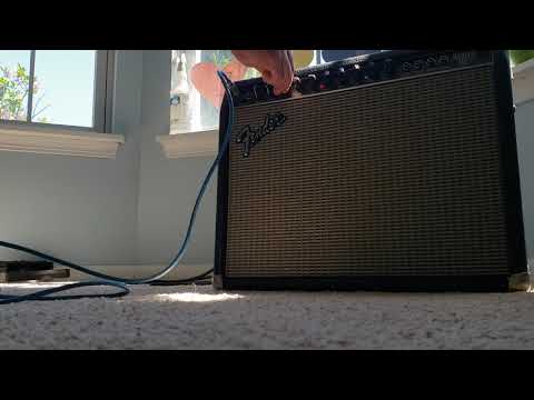 Fender deluxe 112 amp test