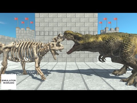 UNDEAD CERBERUS vs ALL UNITS in Sky Castle Animal Revolt Battle Simulator