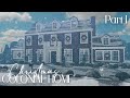 BLOXBURG Christmas Colonial Home Part One