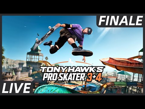 🔴 Tony Hawk's Pro Skater 3+4 - Finale - Finishing Solo Skater Tours