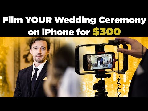 (DIY iPhone Wedding Video) DIY Your Wedding Videography
