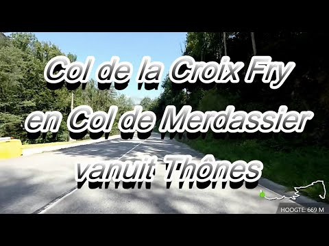 Col de la Croix Fry en Col de Merdassier vanuit Thônes Honda Varadero XL 1000 2021