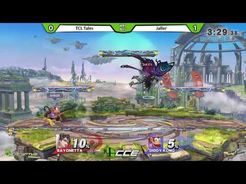 CCE Invitational - TCL TaIes (Bayonetta) vs Jaller (Diddy Kong) - Smash 4