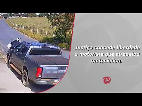 Justiça concede liberdade a motorista que atropelou motociclista