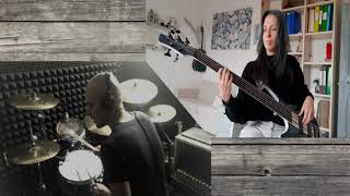 Time won&#39;t wait, Jamiroquai, bass and drum cover