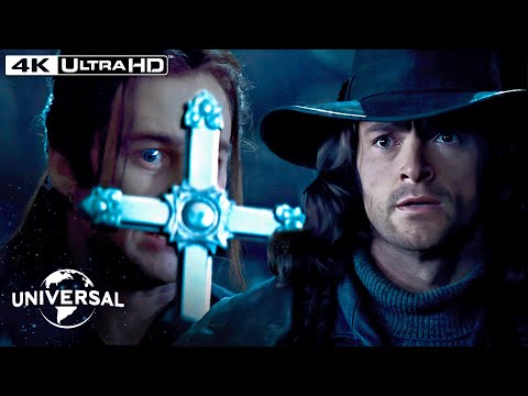 Thumbnail of the video: Dracula vs Van Helsing in 4K HDR