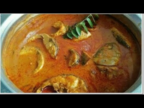 How To Make Fish Curry At Home  / Fish Curry Recipe With  coconut in Kannada  / Meenu Saru