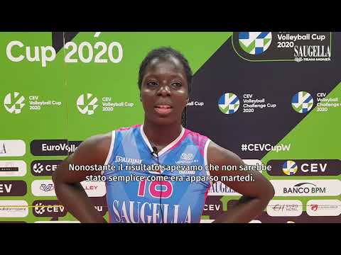 #CEVCupW - Josephine Obossa post Saugella Monza vs Orbita Znu