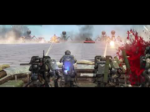 Star Wars vs Warhammer 40k  The Imperial Guard strengthens trench defense