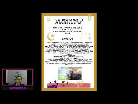 THE MODERN MAN - A PROPOSED SOLUTION”