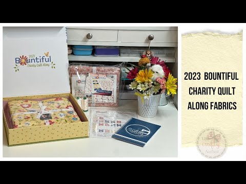 2023 Bountiful Charity Quilt Along Fabrics