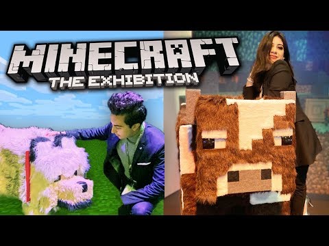 We were invited to the Minecraft VIP event ⭐ Minecon The Exhibition PART 1