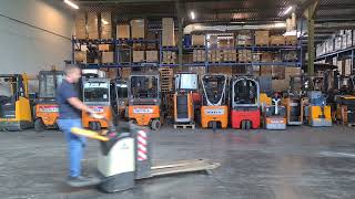 Transpalette electrique Crown WT3040 à vendre - Image 4 | Forkliftonline MA Transpalette electrique Crown WT3040 | Image 4 - Forkliftonline