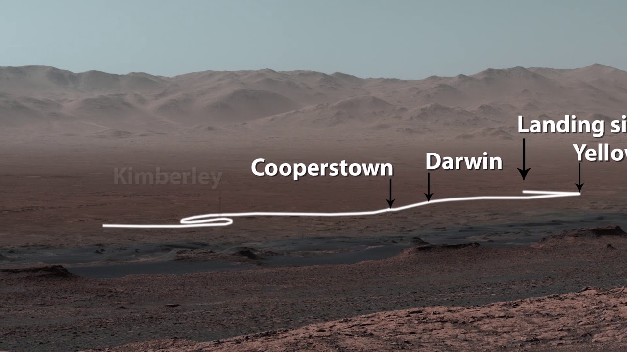 NASA's Curiosity Mars rover makes amazing landscape views of Red Planet