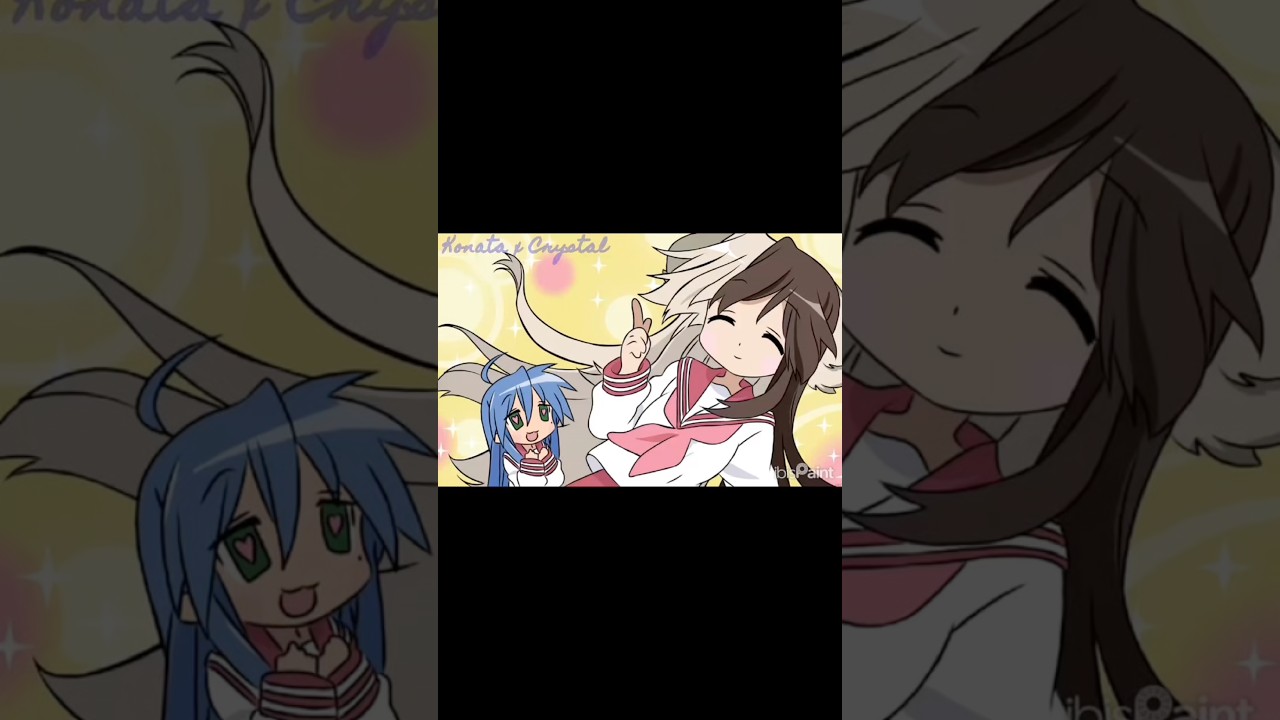 My oc x Canon ship speed paint :3 #ibispaintx #speedpaint #luckystar #konataizumi #ocxcanon ￼