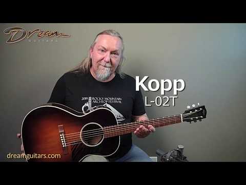 Brand New Kopp L-02T, Mahogany & Torrefied Adirondack Spruce