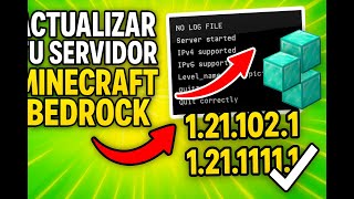 🚀 🚀 Cómo ACTUALIZAR tu SERVIDOR MINECRAFT BEDROCK a la ÚLTIMA VERSIÓN ✅ (GUÍA PASO A PASO) ✅
