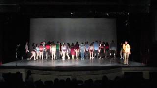 OCSA MT DANCE BLOCK 2 CHORUS  LINE