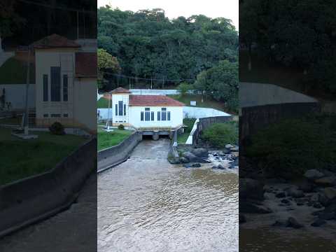 O Rio Sirinhaén e a Barragem na cidade da Gameleira