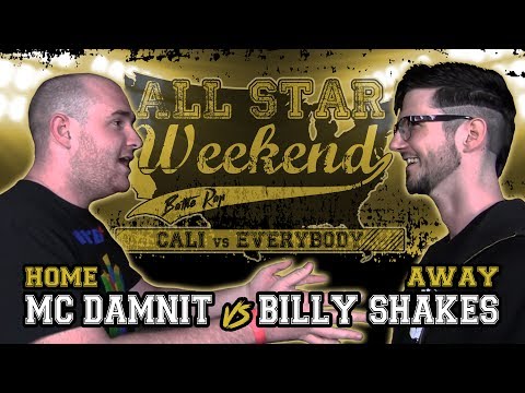 MC Damnit vs Billy Shakes - Chamber Battles: "Cali vs Everybody" Hosted by Dirtbag Dan