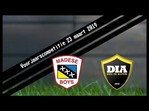 Madese Boys JO15-1vs DIA Meisjes Academie (JO15-4M)