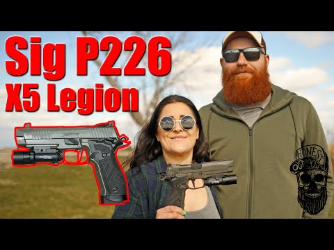 New Sig P226 X5 Legion First Shots: The Best Sig Sauer Pistol Ever?