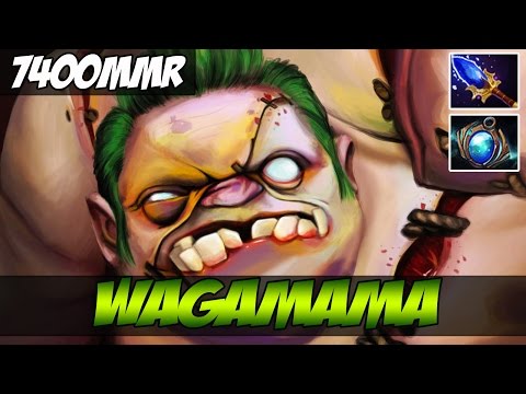 Wagamama 7400 MMR Plays Pudge vol 7 - Dota 2