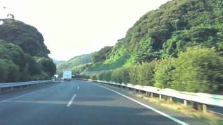 preview picture of video 'Driving from Kokura-Minami IC to Shimonoseki IC (iPhone4 Driving Movie Test 3, x4 speeds)'
